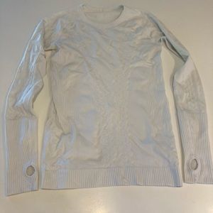 Lululemon white long sleeve